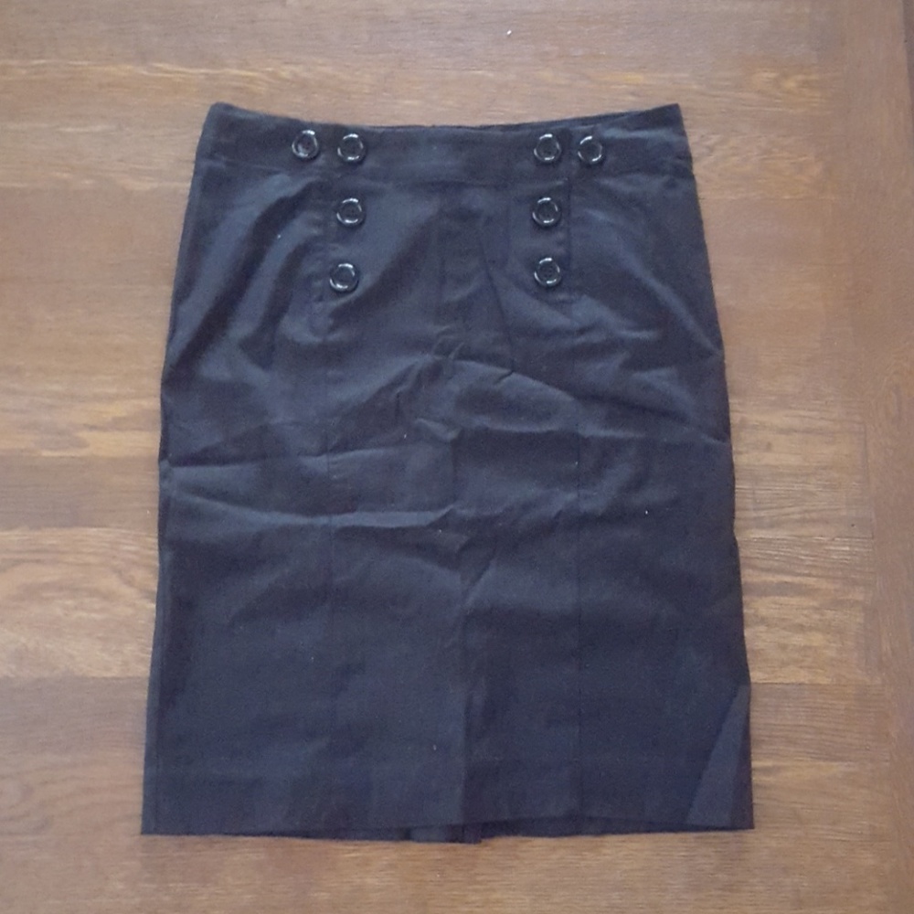 H&M sailor button skirt